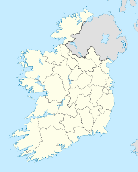 irland provinz grenzen karte